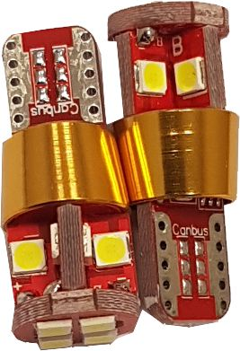 ЛАМПОЧКИ W5W T10 LED 12SMD CANBUS 12V (2ШТ)