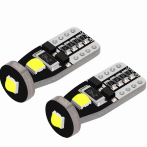 LEMPUTĖS W5W T10 LED 3SMD CANBUS 12V (2VNT)