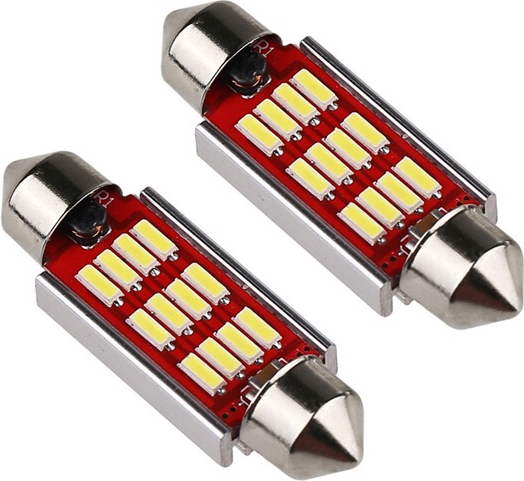 ЛАМПОЧКИ C5W T11 LED 12SMD 31MM CANBUS 12-24V (2ШТ)