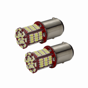 LEMPUTĖS S25 LED 78SMD BAY15D CANBUS 12V-24V (2VNT)