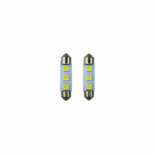 LEMPUTĖS C5W T11 LED 3SMD 31MM SV8.5-8 12V (2VNT)