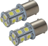 LAMBID S25 LED 13SMD BA15S 12V (2TK)