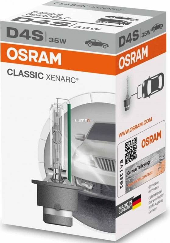 OSRAM BULBS D4S P32D-5 4X1