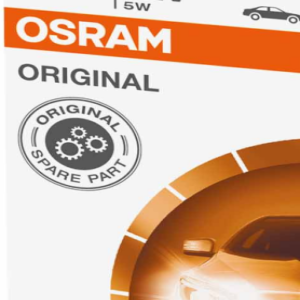 OSRAM LEMPUTĖS W5W 12V W2.1X9.5D UNV1