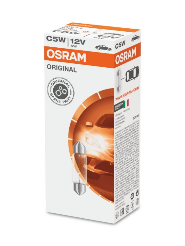 OSRAM BULBS C5W 12V 5W SV8.5-8 LF