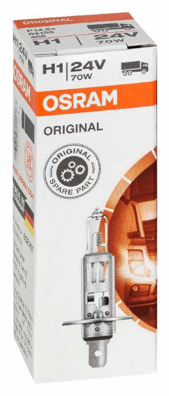 OSRAM LEMPUTĖS H1 70W 24V P14,5S