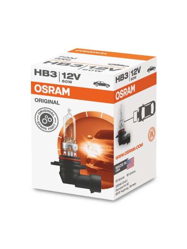 ЛАМПЫ OSRAM HB3 60W 12V P20D 9005