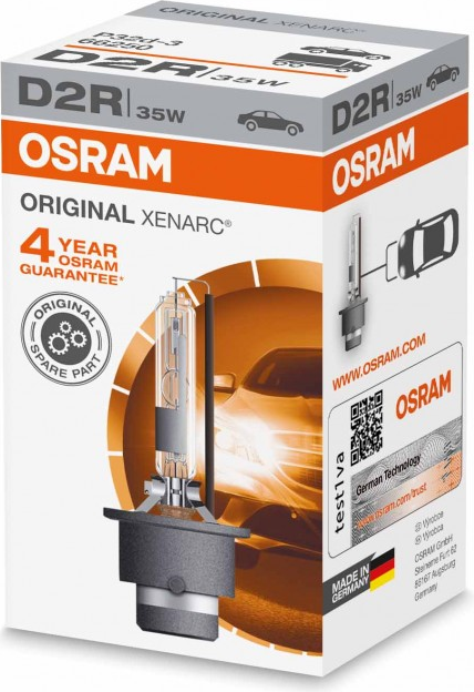 OSRAM LEMPUTĖS D2R 35W P32D-3 4X1