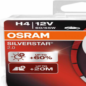 OSRAM LAMBID H4 60/55W 12V P43T FS1 SILVERSTAR