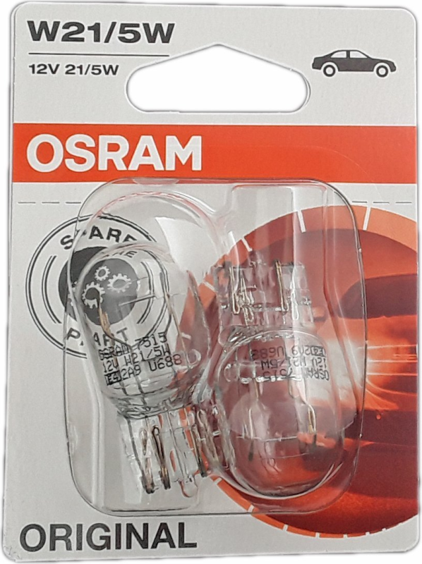 ЛАМПЫ OSRAM W21/5W 12V W3X16Q