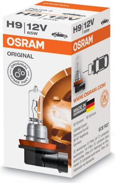 ЛАМПЫ OSRAM H9 65W 12V PGJ19-5