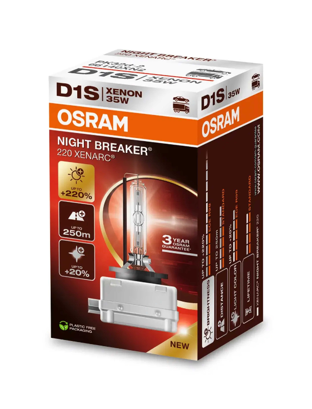 OSRAM LAMBID D1S 35W PK32D-2 4X1 1A