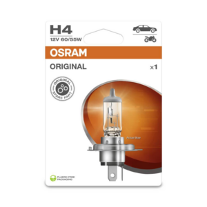 OSRAM SPULDZES H4 60/55W 12V P43T BLI1 DK