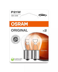 OSRAM LEMPUTĖS P21W 12V BA15S