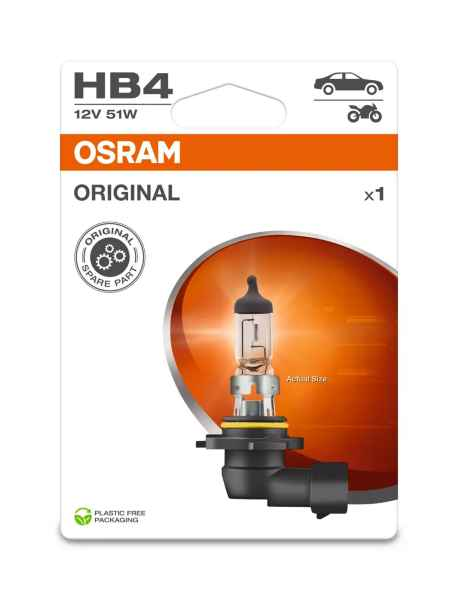 OSRAM SPULDZES HB4 51W 12V P22D