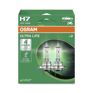 OSRAM SPULDZES H7 55W 12V PX26D ULTRA LIFE