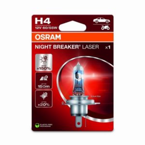 OSRAM LAMBID H4 60/55W 12V P43T ÖINE LASERLAMPIDE KATKESTAJA