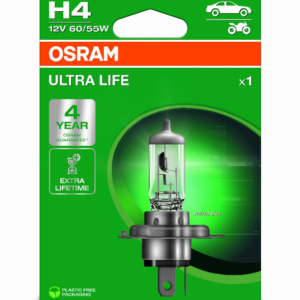 OSRAM LEMPUTĖS H4 60/55W 12V P43T