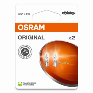 OSRAM LEMPUTĖS 1,2W 12V W2X4,6D