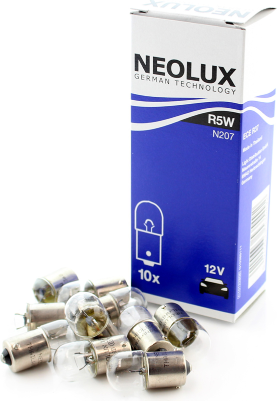 NEOLUX LEMPUTĖS R5W 12V BA15S