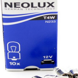 NEOLUX LEMPUTĖS T4W 12V BA9S 5XFS10