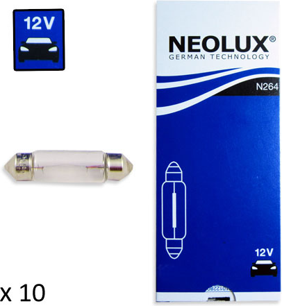 ЛАМПЫ NEOLUX 10W 12V SV8.5-8 5XFS10