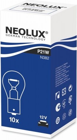 NEOLUX LEMPUTĖS P21W 12V BAY15S