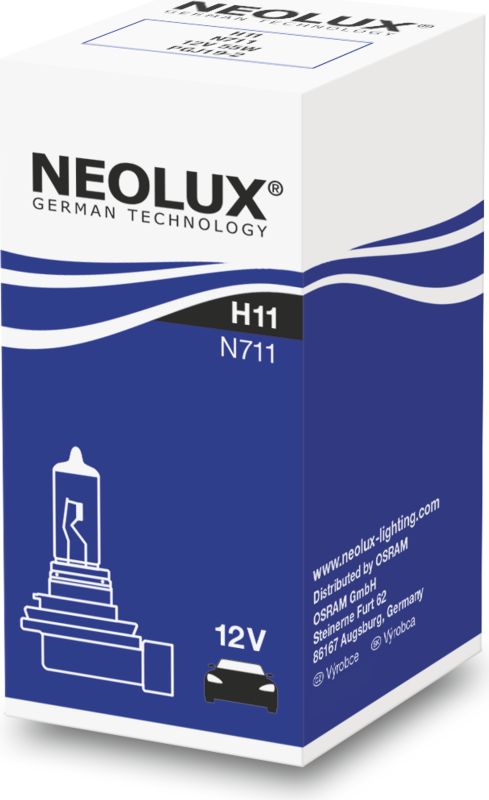 ЛАМПЫ NEOLUX H11 55W 12V PGJ19-2