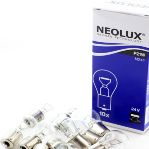 NEOLUX LEMPUTĖS P21W 24V BA15S 5XFS10