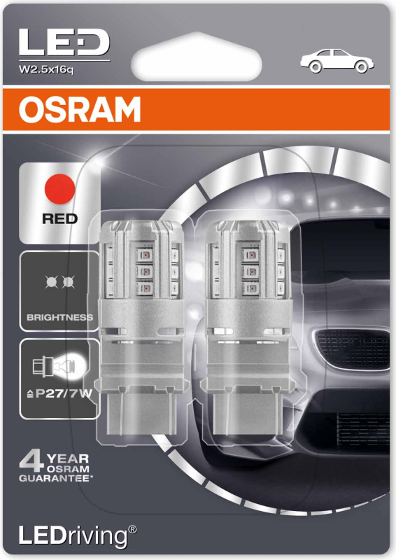OSRAM ЛАМПЫ СВЕТОДИОДНЫЕ 3W 12V W2.5X16Q