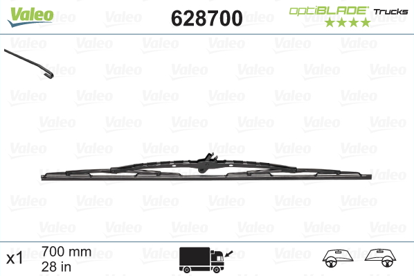 VALEO KLAASIPUHASTITE KLAASIPUHASTI TERA OPTIBLADE