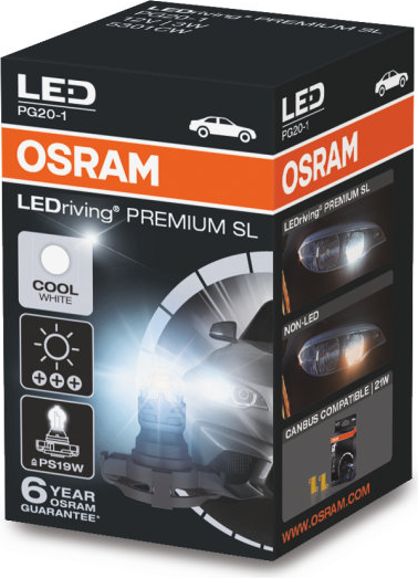 ЛАМПЫ OSRAM СВЕТОДИОДНЫЕ 3W 12V PG20-1 10X1