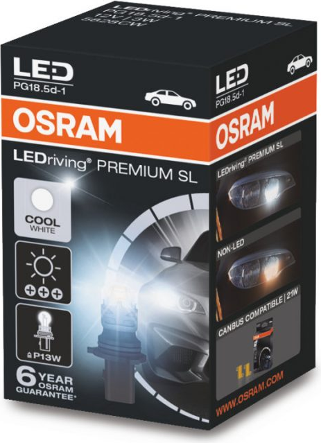 OSRAM BULBS 3W 12V PG18.5D-1 10X1 2B