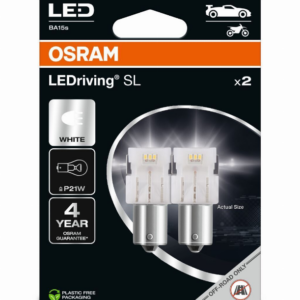 OSRAM SPULDZES P2W 12V 1.4W BA15S BLI2 DK