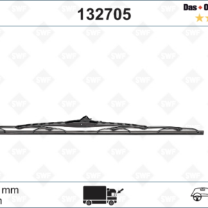 VALYTUVAI SWF TRUCKS WIPER BLADE 700MM W RAMP LHD RHD