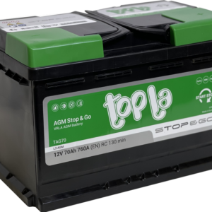 AKUMULIATORIAI TOPLA AGM STOP & GO