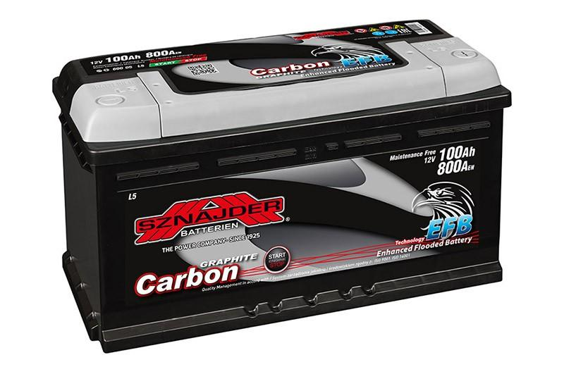 AKUMULIATORIUS SZNAJDER START-STOP CARBON EFB