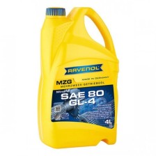 RAVENOL MZG SAE80 GL-4 transmission oil, 4 litres
