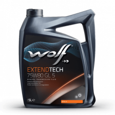 Transmisijos alyva WOLF EXTENDTECH 75W80 GL 5 5L