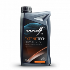 Transmisijos alyva WOLF EXTENDTECH 80W90 GL 5 1L