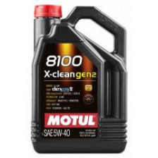 Variklio alyva MOTUL 8100 X-CLEAN GEN2 5W40 5L