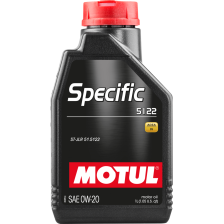 Mootoriõli MOTUL SPECIFIC 5122 0W20 1 l