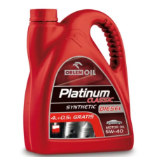 Variklio alyva ORLEN PLATINUM CLASSIC DIESEL SYNTHETIC 5W-40 4.5L
