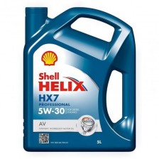 Motora eļļa SHELL HELIX HX7 PROFESSIONAL AV 5W30 5 l