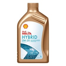 SHELL HELIX HYBRID 0W20 engine oil, 1 litre