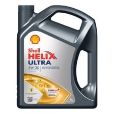 SHELL HELIX ULTRA 5W30 engine oil, 4 litres