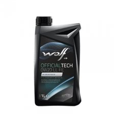 Mootoriõli WOLF OFFICIALTECH 0W20 LL FE 1 l