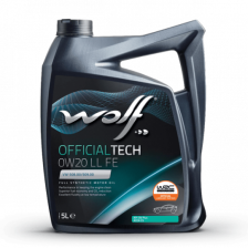 Mootoriõli WOLF OFFICIALTECH 0W20 LL FE 5L