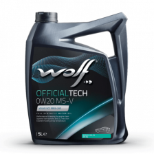 Mootoriõli WOLF OFFICIALTECH 0W20 MS-V 5 l