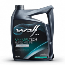 Variklio alyva WOLF OFFICIALTECH 5W20 MS-FE 5L